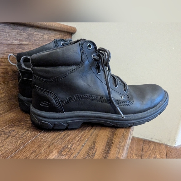 Skechers Mens Segment-garnet Hiking Boot Black Size 7 - Picture 16 of 16